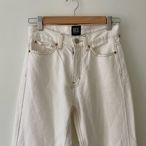 BDG Urban Outfitters Beige & Brown Straight Leg Jeans